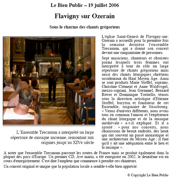 Revue de presse 2006