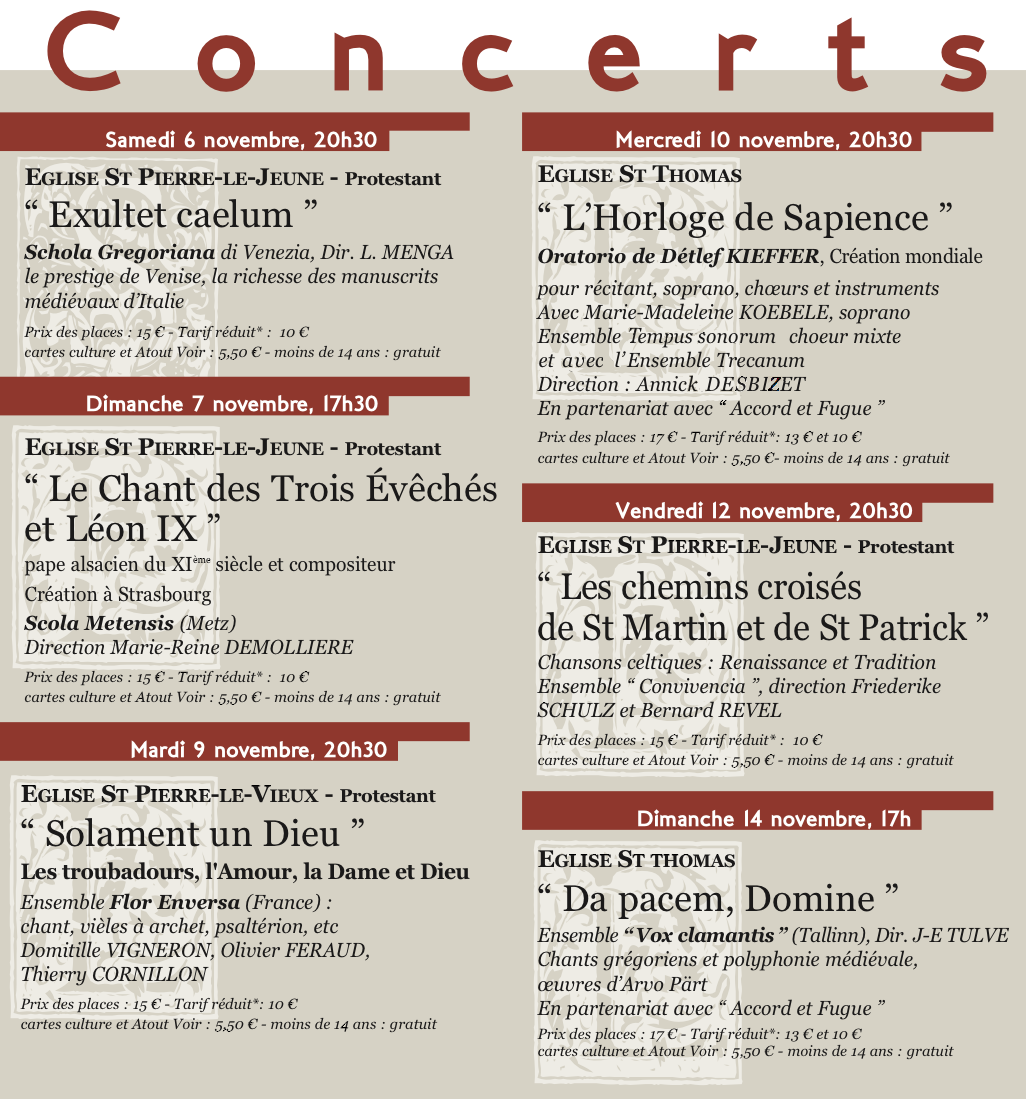 Concerts 2010
